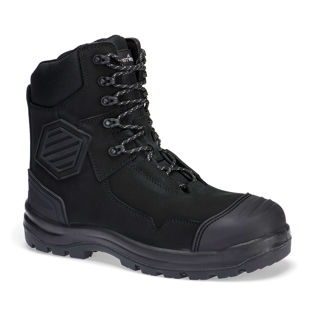 Portwest FD22 Scheenbeschermer van composietleer S3S HRO FO SC HI CI AN LG SR