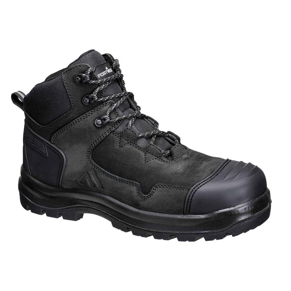 Portwest FD04 Composiet nubuck leren halfhoge laars S3S HRO SR FO SC LG