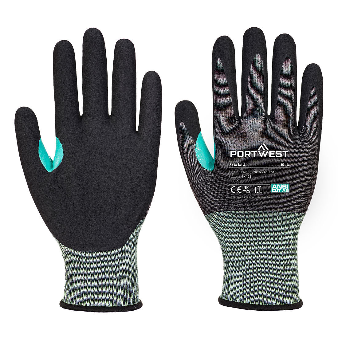 Portwest A661 CS Cut E18 nitrilhandschoen