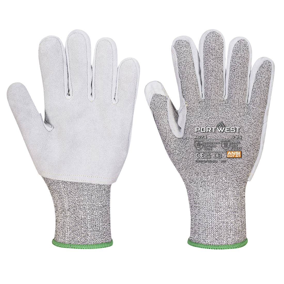 Portwest A674 CS Cut F13 leren handschoen