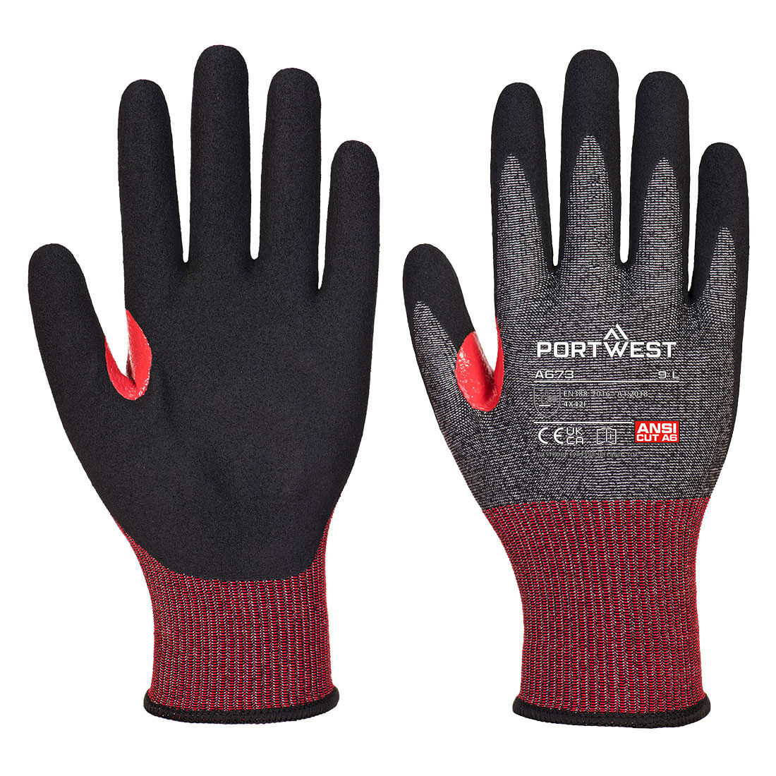 Portwest A673 CS Cut F18 nitrilhandschoen