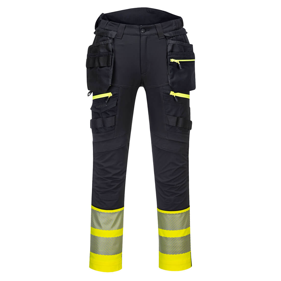 Portwest DX445 DX4 Hi-Vis afneembare holsterzak Klasse 1 broek