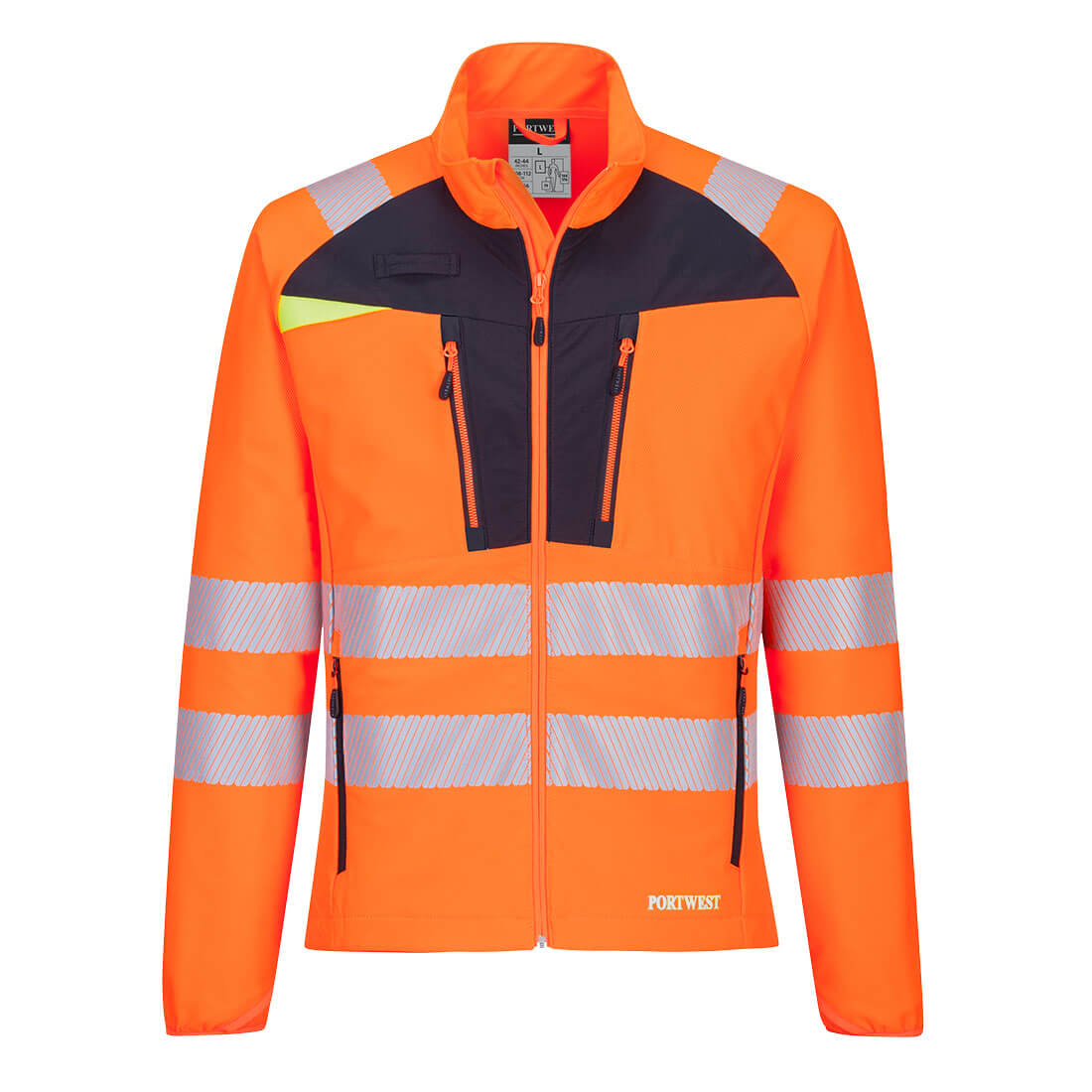 Portwest DX481 DX4 Hi-Vis lichtgewicht stretch werkjas