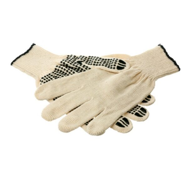 Rondgebreide dots handschoen - Afbeelding 2