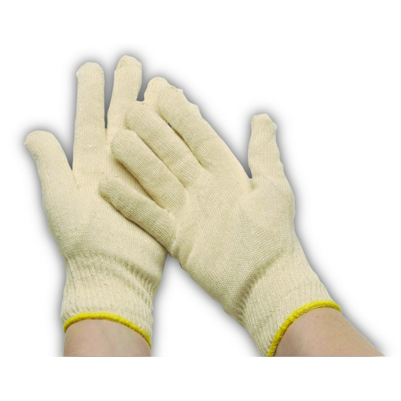 Rondgebreide handschoen